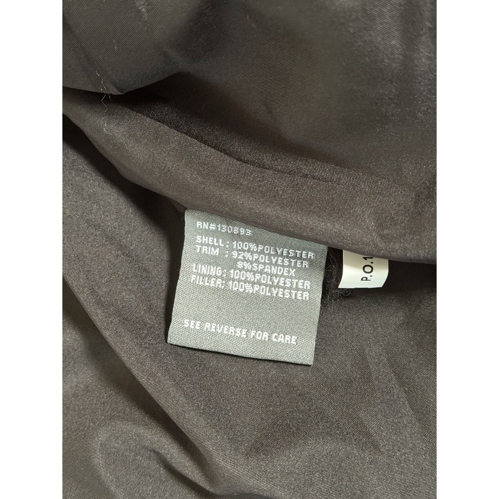 NWT New Balance Tech Puffer Hooded Jacket Mens Medium Black Comfort Fit Full Zip - Picture 11 of 14